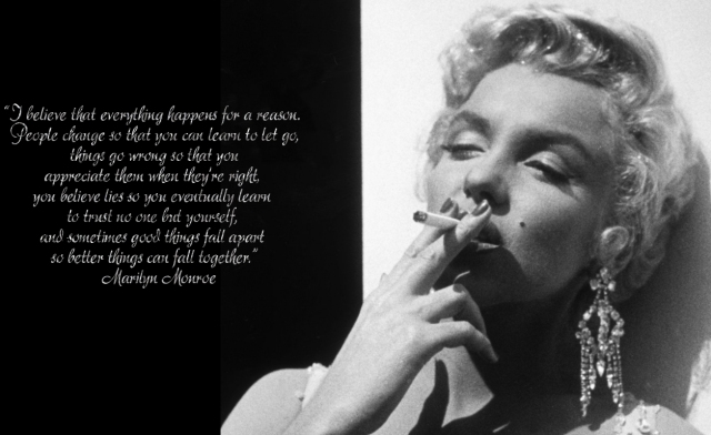 Marilyn Monroe quotes and wallpaper Yes 2011 was tough